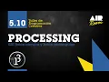 PROCESSING 5 10 GUI Circular Button and Rectangular Button In Spanish