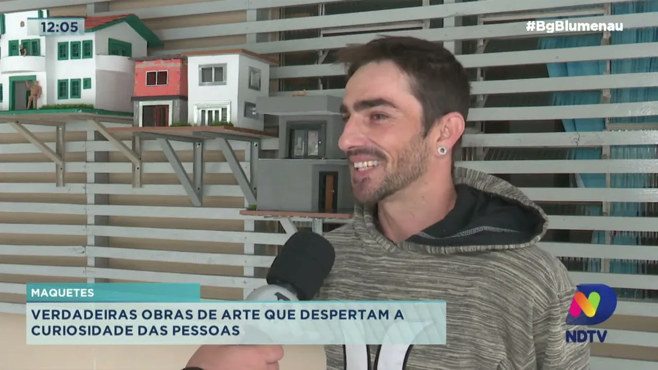 Maquetes: verdadeiras obras de arte que despertam a curiosidade das pessoas