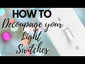 Diy Light Switch Cover Easy Ways To Customize Your Space