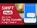 How to Use Tab Bar Controller in Swift