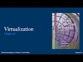 Ch 16 - Virtualization