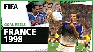 all of frances 1998 world cup goals henry zidane u0026 more