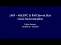 Java XML-RPC RMI Recycling Machine code demonstration