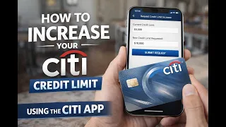 How to Request A Credit Limit Increase on the Citi Mobile App