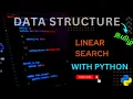 Linear Search Algorithm in Tamil Python