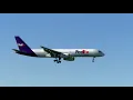 FedEx Boeing 757 lands in Vancouver perfect touc own