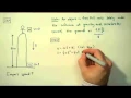 Best way to Solve A Free Fall Problem Kinematic Equation