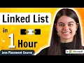 Introduction to Linked List Data Structures Algorithms Java Placement Course