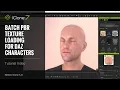 iClone 7 21 Tutorial - Daz Genesis Pipeline Part 3 Batch PBR Texture Loading