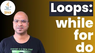 3 Java Tutorial While For Iteration Statement Loops