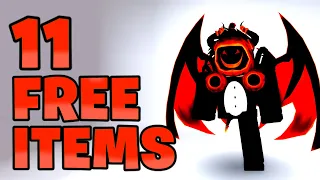 11 + NEW FREE ROBLOX ITEMS! (DOMINUSES, LIMITEDS AND MORE)