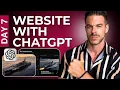 Write ONE Prompt Get a Full Website HTML CSS JS Generated by ChatGPT