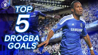 Didier Drogba 5 Greatest Chelsea Goals Best Goals Compilation Chelsea FC 