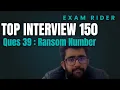 Ransom Note LEETCODE TOP INTERVIEW 150 C