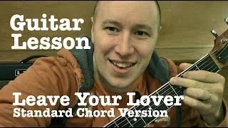 Download Leave Your Lover ★ Guitar Lesson ★ Standard Chord Version ★ Sam Smith MP3