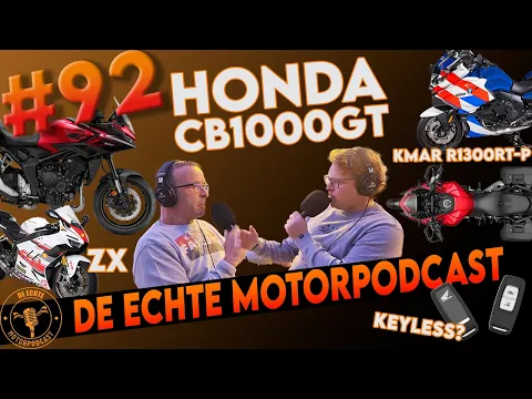 De Echte MotorPodcast #92: live vanaf de Honda CB1000GT persintroductie