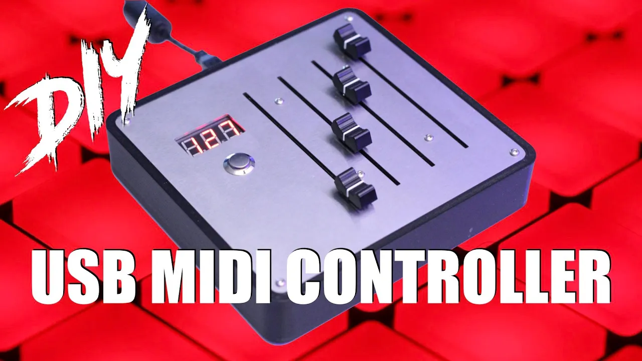 Build a Programmable USB Midi Controller - FADR-4