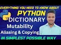 Python Dictionary Mutability Dictionary Aliasing Python Dictionary Copying