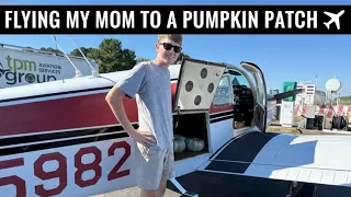 Flying My Mom To A Pumpkin Patch - Ethridge TN Amish Country
