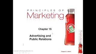 Casharka 1aad Advertising and Public Relations Chapter 15 Marketing