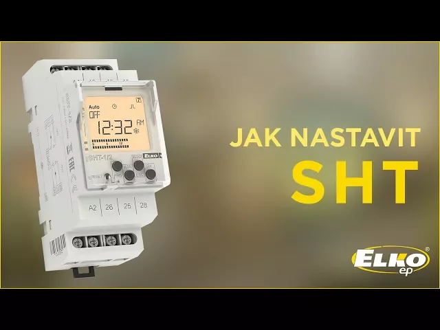 Таймер седмичен, цифров с LCD, 1 минута минимален интервал, резерв 3 години, 1c/o 16A, 12…240Vac/dc, 2DIN, Elko EP, ELKO EP, SHT-1/UNI.