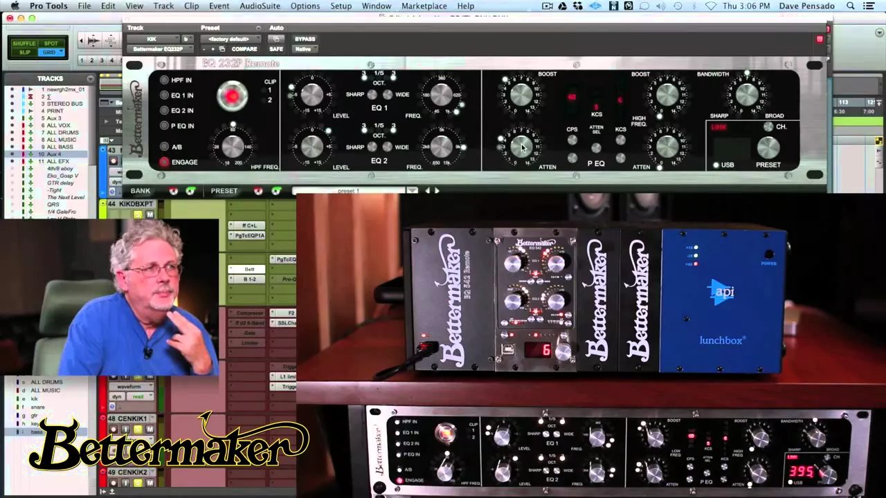 Bettermaker EQ232P M/S - Vintage King
