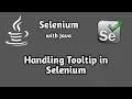 How to Handle Tooltip in Selenium Selenium Advanced Tutorial