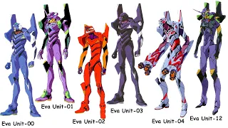every giant mecha from evangelion explained