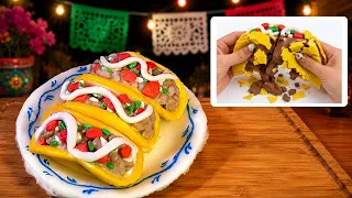 Satisfying Wax Cracking Taco ASMR 🌮