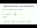 Solved Support Vector Machine Linear SVM Example by Mahesh Huddar