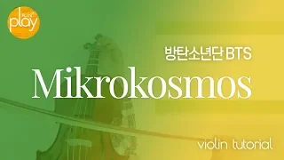 Download Mikrokosmos _ BTS | Violin Cover \u0026 Tutorial / Sheet Music \u0026 Fingering Guide MP3