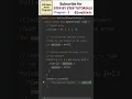 Java Programming Find Smallest Element in Array