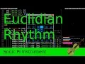 Euclidian Rhythm - Sonic Pi based Drum Machine