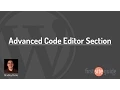 How to Use Advanced Code Editor - WordPress Basics