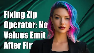 Fixing Zip Operator No Values Emitted After First Observable Emissions