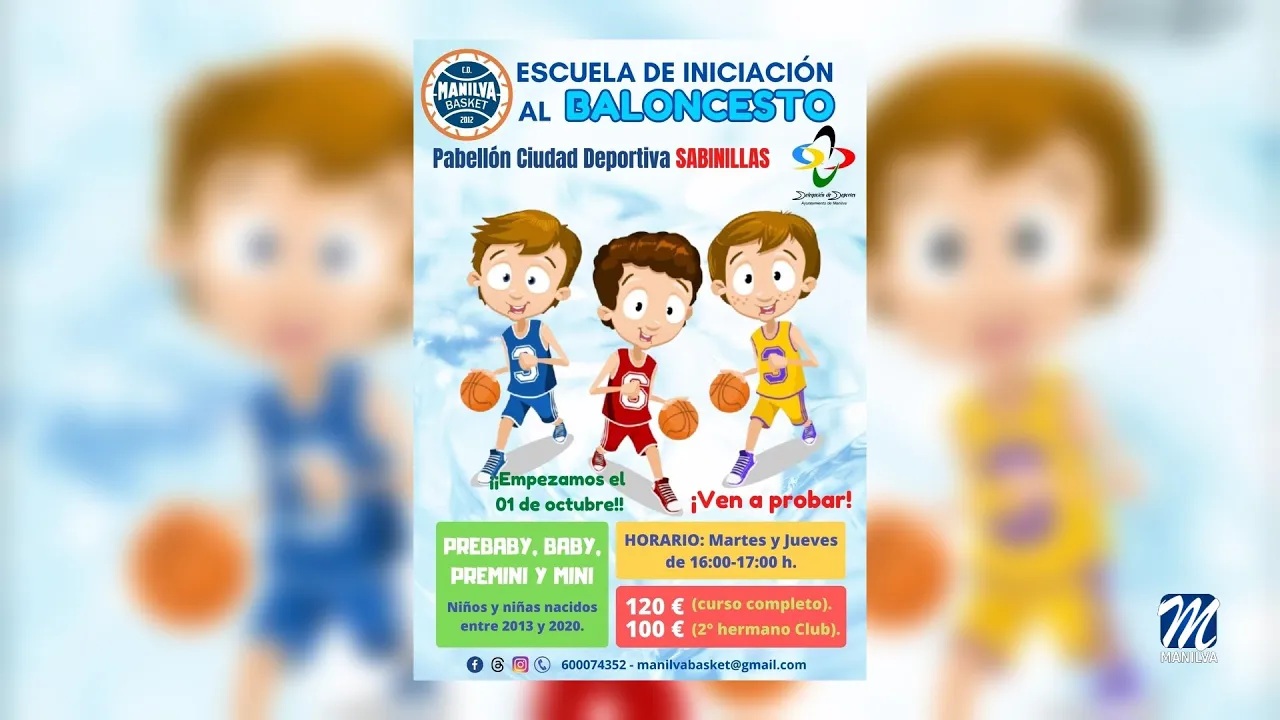 Escuela de iniciación y captación del Manilva Basket