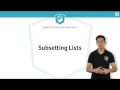How to subset Python Lists