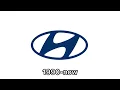 Hyundai historical logos