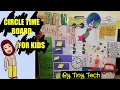 How to Make kids Circle Time learning Board - DIY interactive circle board for kids
