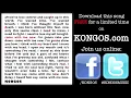 KONGOS - Come With Me Now