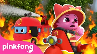 [🚨NEW] Fire Truck to the Rescue | @SuperRescueTeam Compilation | Pinkfong Official