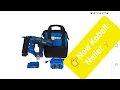 New Kobalt Nailer W Free tool