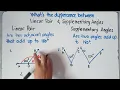 Angle Pairs What s the difference between Linear Pair Supplementary Angles Matatag Curriculum