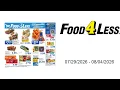 Food 4 Less Weekly Ad - 2026