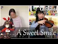 Download Lagu A Sweet Smile - Genshin Impact | Violin and Piano Cover | PitTan