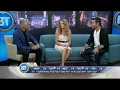 Yannick Bisson Helene Joy at Breakfast Television Vancouver