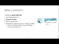 Tutorial on GenSim a tool for Topic Modelling Part 1
