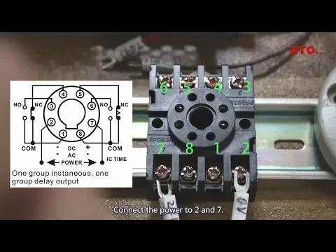 Download MP3 How to connect and set analog timer relay