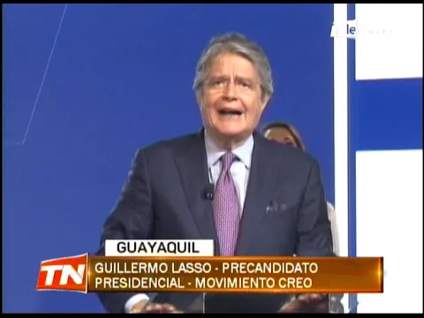 Lasso presentó a los candidatos a la asamblea nacional del movimiento CREO