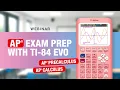 Webinar Using the TI-84 Evo on AP Calculus and Precalculus Exams
